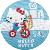 Hello Kitty (bike) "The Future Trading Embroidered metal badge traveling with Hello Kitty Kitty"