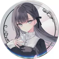 Lillis 75 mm metal badge "KUJI Hikido Carnea Ades rurudo x Ryori Keishi Vol. 1" D-5 Prize