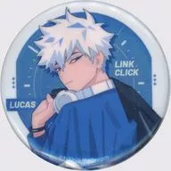 Hikaru Yushin Instant Series metal badge "Tokimitsu Agent -LINK CLICK -"
