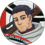"Hokkaidō Consadole Sapporo x GOLDEN KAMUY POP SHOP" by Hyakusuke Ogata metal badge