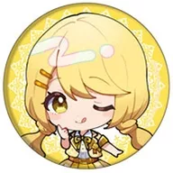 Aruru Ōtsuki "Girls' writing Revue Star Light - Relive - 5 th anniversary POP UP in Gamers metal badge 09. Kirameki Birthday ver. (Mini Character Illustrated)"