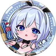 "KUJI Coreliar Liar Casino Bunny ver." E-Prize -03 by Himeji Shirayuki (Mini Character) metal badge