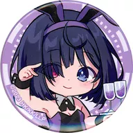 Shiina tsumugi (Mini Character) metal badge "KUJI Coreliar Liar Casino Bunny ver." E Award -06