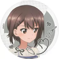 Nishizumi Maho / Up metal badge "Girls und Panzer : The Last Chapter Dream metal badge Sweets Making"