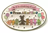 [Secret] Collection (Silhouette) "Duffy & Friends from All of Aspin Badge" Tokyo DisneySea limited