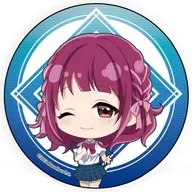 Konoha' LOOP8 metal badge 03 Mini Character Illustration'