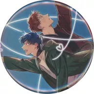 本郷地下イラスト オーロラ加工缶バッジ 「.Bloom＆メロキス展 2023」