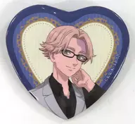 Kenseishu "Tokyo Revengers POP UP SHOP in Tokyo Anime Center in DNP PLAZA SHIBUYA Painted Heart metal badge (Suit Vest)"