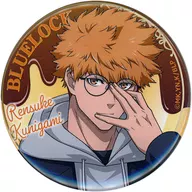 [A la carte] Kunigami Rensuke Blind metal badge "Blue Rock ~ Leading Autumn ~ Anisugar Pudding " Included