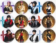 All 12 kinds set metal badge live ver. "Musical 『 Sword Ranmai 』 ~ Bakumatsu Tenroden 2020 ~" Gacha Gacha (live ver.) prize