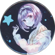 Shinonome 絵名 57 mm metal badge "CD プロジェクトセカイ Colorful Stage! feat. Hatsune Miku at 25 : 00 with a night code. / Give me your night / I" Tower Record Purchase benefits