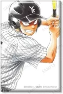 "Ace of Diamond ActII Trading Cover Illustration Square metal badge" in Rai-shi, Domeki