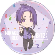 [Single Item] Mikage Reo metal badge (Normal) "Blue Rock ×PRINCESS CAFE Birthday Goods Set"