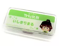 Ishikiri Maru "Wangpac! Sword Ranmai Plush toy POPUP SHOP Name Acrylic Badge BOX4"
