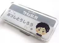 Atsushi Tohiro "Wanpaku! Katana Ranmai Peluche POP UP SHOP nombre acrílico insignia BOX8"