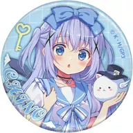 Chino "Is the Order a Rabbit? BLOOM× Atre Akihabara Are you ordering Atre? in Akihabara Blind metal badge "