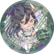 Sakuya Shirase "idol Master Shiny Colors 4th Anniversary Capsule metal badge Collection"