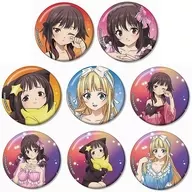 8-type set "Bring 爆焔 to this wonderful world! POP SHOP in TOWER RECORDS Painted Moon Night ver. Trading metal badge"