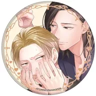 Don't look at me like that. "GUSH 20th Anniversary Exhibition -with LOVE - metal badge 05. Official Illustration"