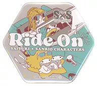 Kin 蝉童 Ko x Little Twin Stars "Saiyuki x Sanrio Character Connectors POP SHOP Trading Hexagon metal badge B"