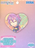 Age of gods : Sparkling Big Heart Shaped metal badge "Music Video" Vol. 2 "プロジェクトセカイ Colorful Stage! feat. Hatsune Miku"