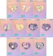 Metal badge brillante con forma de corazón grande "Music Video" Vol. 2 "プロジェクトセカイ Colorful Stage! feat. Miku Hatsune"