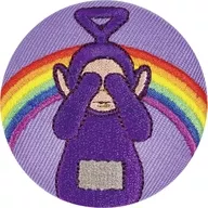 Tinky Winky(彩虹)"TELETABY秘密刺绣徽章"