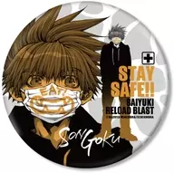 Sun Wukong BIG metal badge "Saiyuki 25 th EXHIBITION"