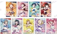 全9種セット 「ラブライブ!スクールアイドルフェスティバル しかくい缶バッジコレクション Aqours チアガールver.」