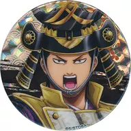 Acted by Isao KONDO "GINTAMA : The Story of Staying in Kyoto Brunn, Part II : Painted metal badge with Lame"