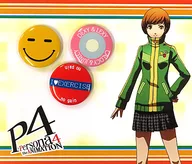 Chie Satonaka Distintivo de Lata (Conjunto de 3) "Persona 4"