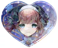 Honami Mochizuki Sparkling Big Heart Shaped metal badge "Music Video" Vol. 3 "プロジェクトセカイ Colorful Stage! feat. Hatsune Miku"