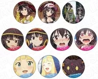 10-Type Set "Bring 爆焔 to this wonderful world! metal badge"