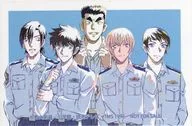 "Detective Conan Trading Ani-Art 6 th metal badge" animate BOX Purchase benefits Square metal badge