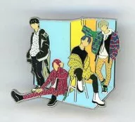 8 kinds set OWV costume pin badge "OWV 1st Anniversary Talk & Live" AWAKE "after goods