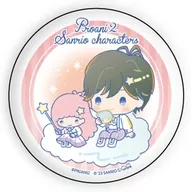 久我壱星×ララ 「TSUKIPRO THE ANIMATION2 -ツキプロ・ジ・アニメーション2- ×サンリオキャラクターズ 缶バッジ 02.ミニキャライラスト」