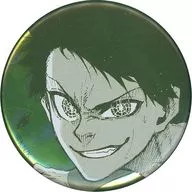 Seiichi Kiyo (Monochrome / Diagonal / Smile) "Blue Rock Exhibition Character Badge Collection Vol. 2 Seiichi Kiyo"