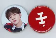 アイエム PIN-BUTTON SET(缶バッジ2個セット) 「2018 MONSTA X WORLD TOUR THE CONNECT」