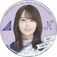 Mio 矢久保 Individual Random metal badge "Nogizaka46 12th YEAR BIRTHDAY LIVE"