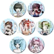 7 kinds set "DANGANRONPA POP UP SHOP in Yurakucho Marui Serif metal badge Absolute Hopeless Girl"