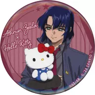 Aslan Zara & Hello Kitty "MOBILE SUIT GUNDAM SEED FREEDOM × Sanrio Character C's Trading metal badge" Theatre Goods