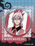 アスモデウス・アリス 台紙つき缶バッジ 「魔入りました!入間くん×魔界の主役は我々だ!×animatecafe」