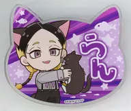 Ran Haitani's cat-shaped name badge "Tokyo Revengers ×PRINCESS CAFE POP UP SHOP (Cat Day)"