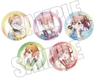 5-Type Set "The Quintessential Quintuplets & Blind metal badge ~ Sweets Enchantment ~"