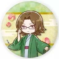 毛利元就 「缶バッジ 学園BASARA 02.着物ver. グラフアートイラスト」