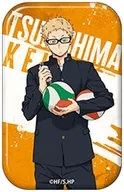 Fireflies Tsukishima "Haikyu! Square metal badge Collection"