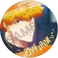 Rensuke Kunijin "Blue Rock Trading Foil Can Badge"