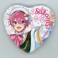 Satomi (Strawberry Pudding) Sutopuri Heart metal badge (2023 Winter ver!) 2023 Strawberry Winter Official Goods Heart metal badge KUJI Prize