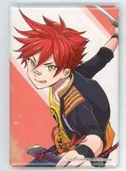 Kunitoshi Aizenshi "Token Ranmai -ONLINE - Square metal badge Collection (Fight) Third Edition"