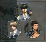 Hijikata, Okita and Kondō metal badge Set (3-piece set) "Eiga GINTAMA 2D Baragaki Hen" theater goods